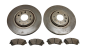 Brake Disc Front 402064155R 410606124R 320mm Renault Espace 5 0km x2