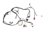 Engine Wiring System 9648519680 1.6 16v Citroen C2 C3 6558LT