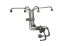Fuel Lines 7701205441 2.5 TD D Renault Safrane Master  Iveco