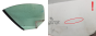 Body Window Left Rear 9203FN Peugeot 206 CC AS2