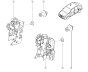 Door Lock Mechansim New Original Left Rear Dacia Logan 6001547507