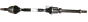 Drive Shaft Left Renault Espace V 391018240R Qplus