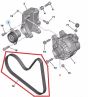 Alternator Belt Original Citroen Peugeot C3 C4 207 308 6PK1049 5750WY