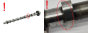 Camshaft 8200827922 8200456103 2.0 2.3 dCi Renault Opel Nissan 1492