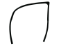 Door Window Seal Left Front Dacia Duster 8200733142