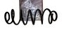 Coil Spring Rear Original 9674667180 Citroen