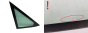 Body Window Front Right 8116CE Peugeot 806 Citroen Evasion AS2 DOT24