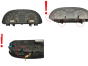 Speedometer/Instrument Cluster VW Golf MK4 1J0919860B 110008773003 53643