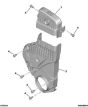 Timing Gear Housing / Cover Upper Original Citroen Peugeot 1.4 -1.6  0320L3 