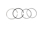 Piston Rings For BMW 11258693017 B10371 Borsehung