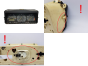 Speedometer/Instrument Cluster VW Passat B3 357919033CC 