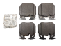 Brake Pads New Original Front BMW 3411 6874431 34116874431