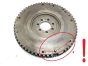 Flywheel 7700598735 7700866487 Renault 1.6 8v