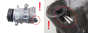 Air Con Compressor/Pump Sanden PXE14 1702P 5N0820803C VW AG 1083