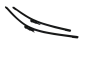 Wiper Blades Front For Audi A3 8P0998002A 99981763002 DPA