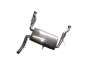 Silencer New Original 1613840580 Citroen Peugeot
