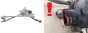 Wiper Mechanism Renault Captur 288001161R Mitsuba 1063