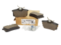 Brake Pads Rear Original Citroen Peugeot 1631831780