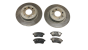 Brake Disc Rear 440A00868R 440603558R Renault Clio 5 0km x2