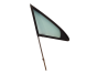 Door Window Right Front Peugeot 407 9654093780 9202G1 2004r AS2