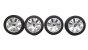 Aluminium Wheels Assy Citroen C4 6,5x17 4x108  205/50/17