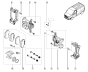 Brake Caliper Repair Kit Front Original Trafic  Vivaro  411201691R