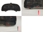 Speedometer/Instrument Cluster Opel 88481659 Vectra A Astra F 2266