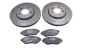 Brake Disc Front 402066352R Renault Trafic 3 Vivaro 2 Talento 2 0km  x2