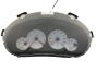 Speedometer/Instrument Cluster Peugeot 206 9655976380 49398