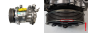 Air Con Compressor/Pump 6453RF 9656574080 2.0HDI Peugeot 407 SD7C16 1301F 