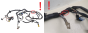 Engine Wiring Harness 9662294580 1.6 16v Citroen C4 