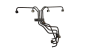 Fuel Lines 7701204575 2.5 D Renault Trafic 1