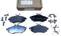 Brake Pads Front Original Citroen Peugeot C2 C3  4253.84