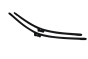 Wiper Blades Front For Audi Q3 8U1998002 99981763302 DPA