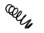Suspension Spring Rear Sandero 2 550207022R Stepway Dacia