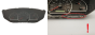Speedometer/Instrument Cluster Kia Carens 0K2KC55430A 3097