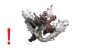 Turbocharger 144706727R 144116091R 2.3 dCI BiTurbo Renault Master 3 0km