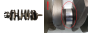 Crankshaft 436 2.2 HDI 16v 0501J0 Citroen Peugeot 4HX 4HW 