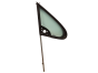 Door Window Right Front Peugeot 307 9680814980 AS2 2007r 6548