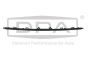 Bumper Trim 2GM853240 88531818002 VW T-Cross DPA