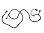 Wiring Harness Bumper SAAB 9-3 93 58839