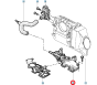 Oil Return Tube 1105000QAA Renault 1.4 1.6 16V