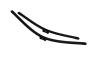 Wiper Blades Front For VW Passat B7 3AB998002 99981762202 DPA