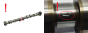 Camshaft 0801FN  V759025180 1.4 1.6 VTI Citroen Peugeot Mini