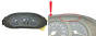 Speedometer/Instrument Cluster Renault Kangoo 1 7700313173 K8 49635