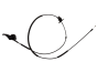 Lock Cable Sandero 2 Logan 2 656202811R Dacia