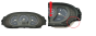 Speedometer/Instrument Cluster Renault Kangoo 1 7700313173 K5 47541