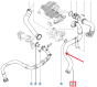Air Hose New Original 8200599534 Renault