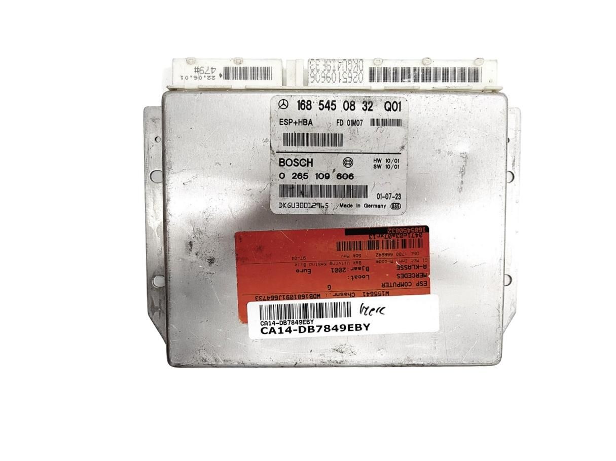 Controller ESP 1685450832 0265109606 Mercedes Bosch main product photo