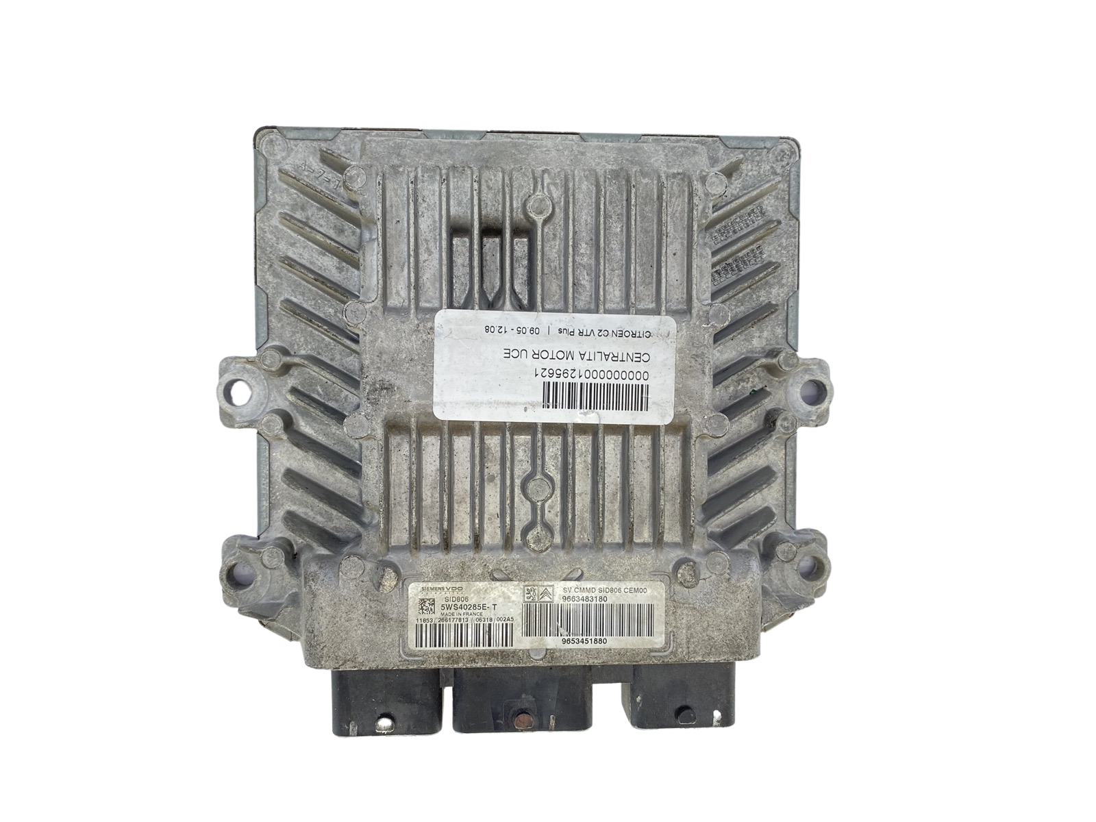 Controller 5WS40572B-T 9663483180 9653451880 PSA Continental 59765 main product photo